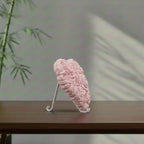 Rose Heart Sculpture – 3D Floral