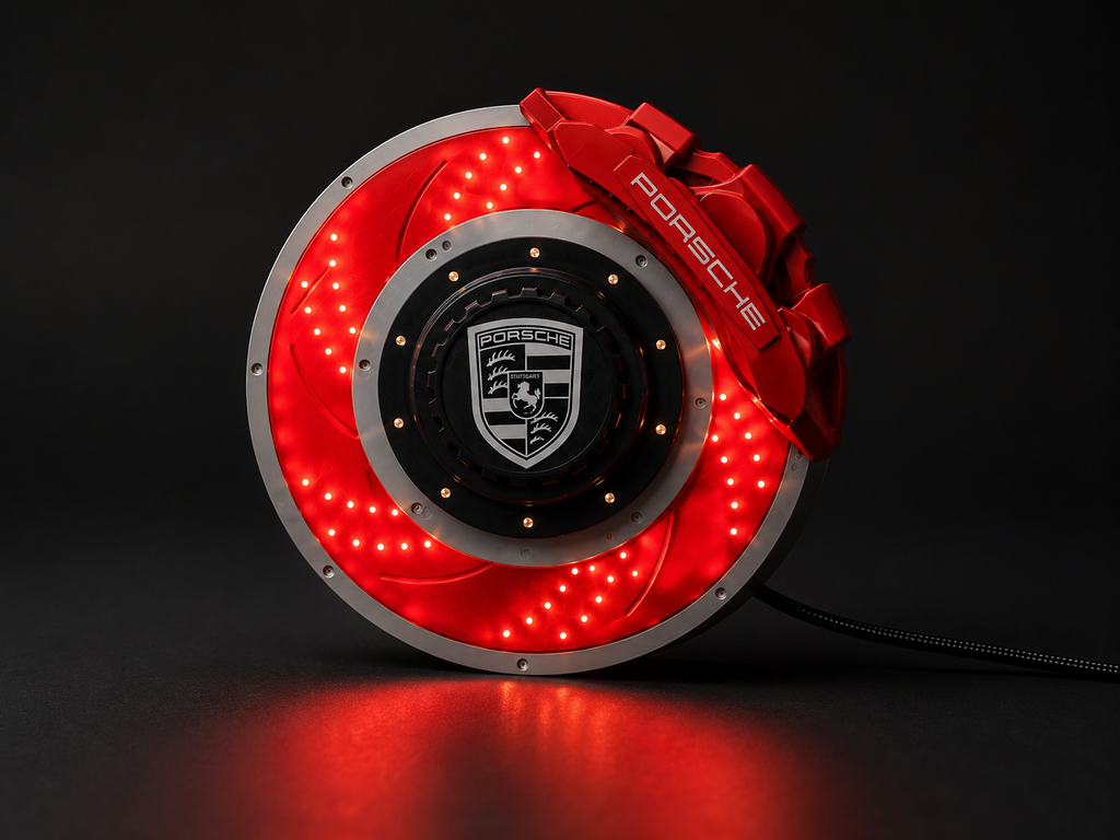 3D printed brake disc and caliper light – multiple brand options available