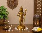 Divine Bala Murugan Resin Idol – Handcrafted Lord Kartikeya Statue