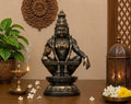Divine Lord Ayyappa Resin Idol – Handcrafted Hindu Deity Statue for Home Temple & Car Dashboard