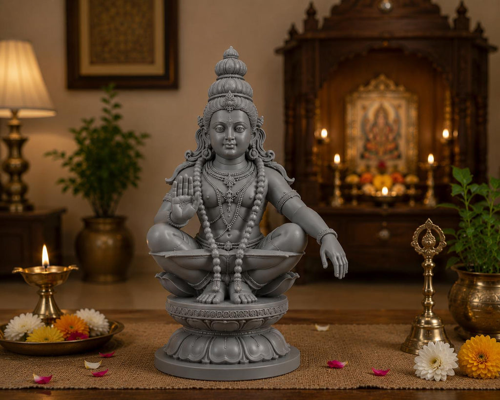 Bring Divine Serenity to Your Space with a 3D Printed Lord Ayyappa Idol