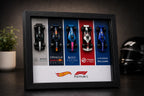 Hot Wheels x Formula 1 Limited Edition Framed Diecast Display (20x25cm)